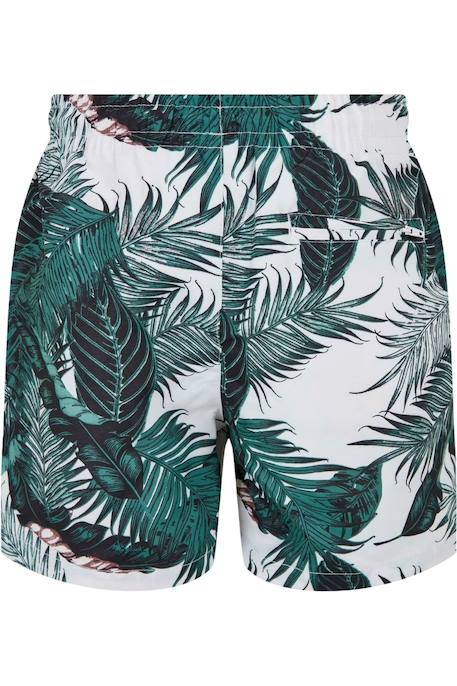Short de bain Vert / blanc / noir 2 - vertbaudet enfant 