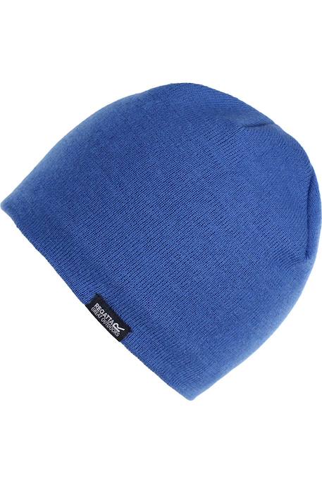 Bonnet banwell acrylique Bleu foncé+Rouge 1 - vertbaudet enfant 