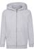 Veste à capuche coton classic Gris chiné 1 - vertbaudet enfant 