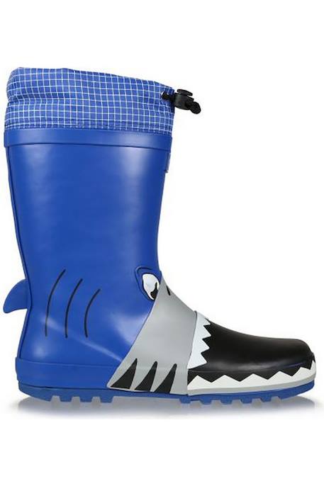 Bottes de pluie  mudplay Bleu/gris/blanc 3 - vertbaudet enfant 