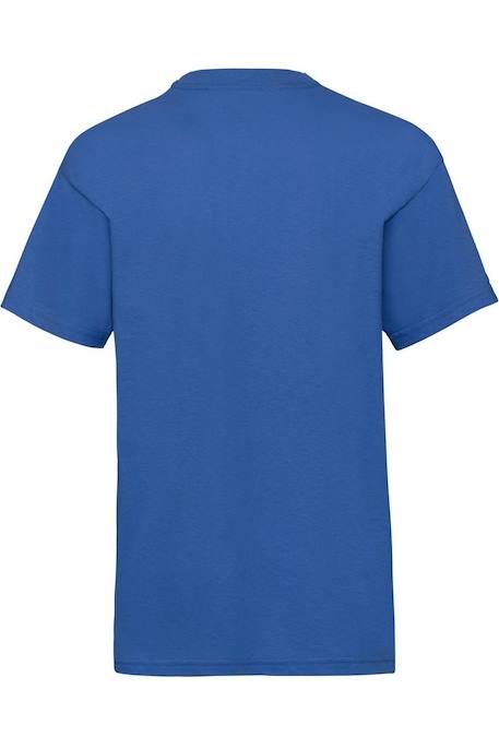 T-shirt coton valueweight Bleu ciel+Bleu marine sombre+Bleu roi+Tournesol 6 - vertbaudet enfant 