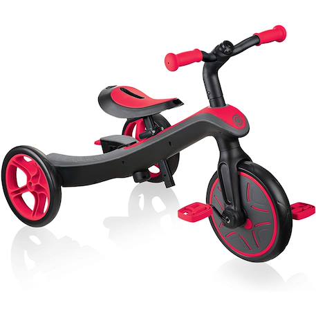 Tricycle et draisienne tout en un - trike explorer 4 en 1 Rouge 3 - vertbaudet enfant 