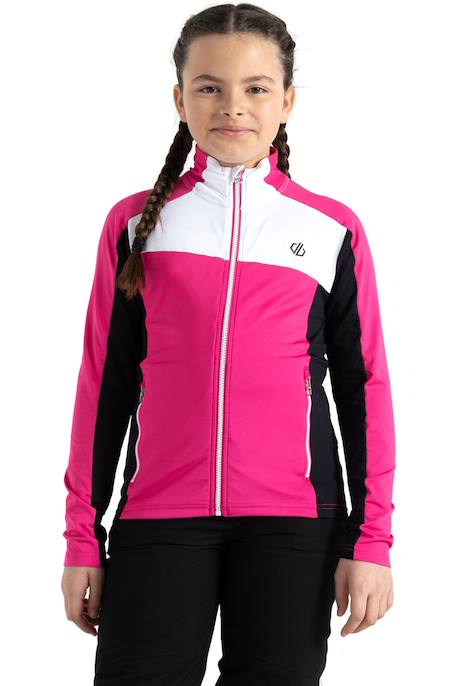 Haut de sport  emergent core Rose bonbon / noir 4 - vertbaudet enfant 