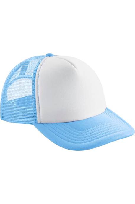 Casquette trucker Bleu ciel / blanc+Bleu marine français / blanc+Fuchsia / blanc+Noir+Noir / blanc+Orange / blanc+Rouge classique / blanc+Vert citron / blanc 1 - vertbaudet enfant 