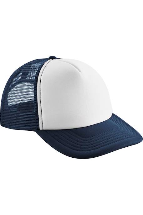 Casquette trucker Bleu ciel / blanc+Bleu marine français / blanc+Fuchsia / blanc+Noir+Noir / blanc+Orange / blanc+Rouge classique / blanc+Vert citron / blanc 3 - vertbaudet enfant 
