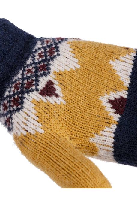 Gants de ski enfant norta Bleu marine+Rose pâle 4 - vertbaudet enfant 