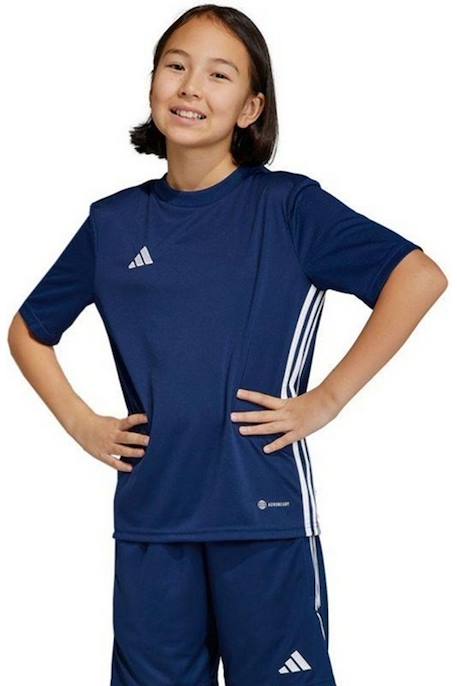 Maillot de Sport Enfant - 100% Polyester Recyclé - Table 23 Bleu+Bleu marine+Gris / argenté 10 - vertbaudet enfant 