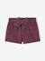 Short bébé en velours côtelé aubergine 1 - vertbaudet enfant 