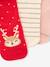 Coffret de 3 paires de chaussettes Noël bébé rose poudré 2 - vertbaudet enfant 