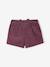 Short bébé en velours côtelé aubergine 2 - vertbaudet enfant 