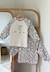 Lot de 2 bavoirs tablier manches longues céleste Ecru 1 - vertbaudet enfant 