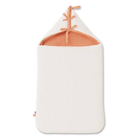Nid d'ange en coton bio Blanc+Fraise+Honey+Rose+Vert 1 - vertbaudet enfant 