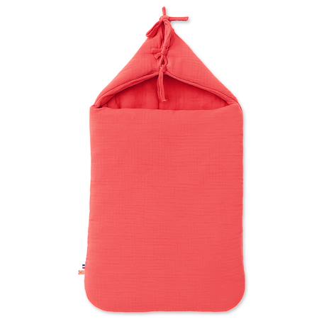 Nid d'ange en coton bio Blanc+Fraise+Honey+Rose+Vert 7 - vertbaudet enfant 