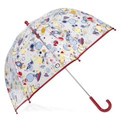 -Parapluie cloche transparent, ouverture facile et sécurisante