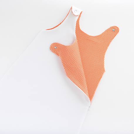 Gigoteuse mi-saison en coton bio saxe Blanc 3 - vertbaudet enfant 
