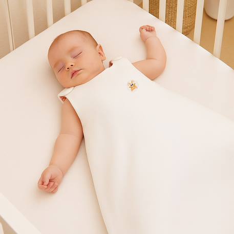 Gigoteuse mi-saison en coton bio saxe Blanc 5 - vertbaudet enfant 