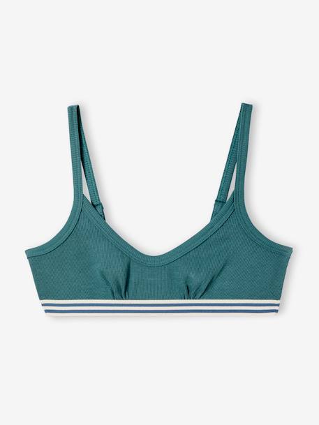Lot de 3 Brassières Fille Unies Jonen écru 4 - vertbaudet enfant 