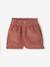 Ensemble 3 pièces bébé pull 2 en 1 + short + foulard terracotta 3 - vertbaudet enfant 