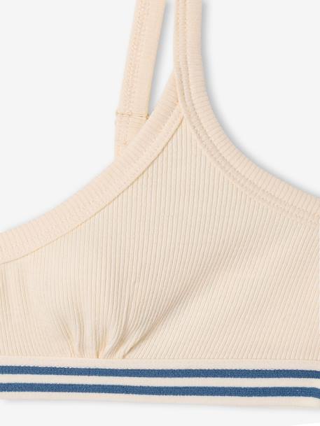 Lot de 3 Brassières Fille Unies Jonen écru 6 - vertbaudet enfant 