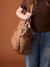 Sac de transport pour chat et chien marron imprimé 1 - vertbaudet enfant 