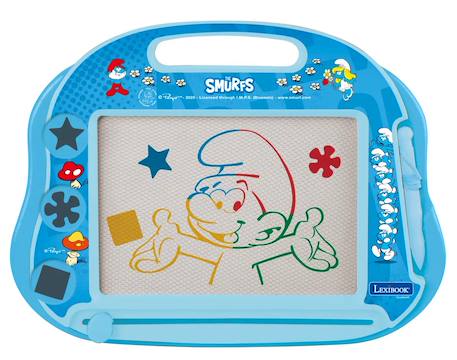 Ardoise magique schtroumpfs Bleu 1 - vertbaudet enfant 
