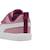 Baskets basses  à scratch Poised rose puma blanc berry 5 - vertbaudet enfant 
