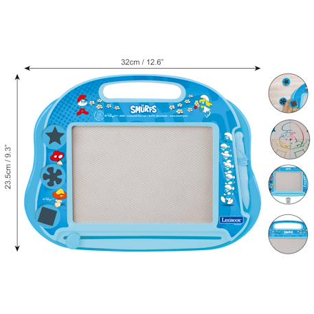 Ardoise magique schtroumpfs Bleu 2 - vertbaudet enfant 