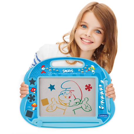 Ardoise magique schtroumpfs Bleu 5 - vertbaudet enfant 