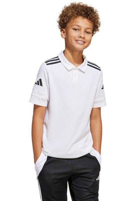 Polo de sport Enfant - Squadra 25 Blanc+Bleu marine+Noir+Rouge 4 - vertbaudet enfant 