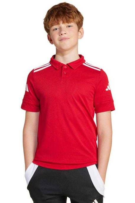 Polo de sport Enfant - Squadra 25 Blanc+Bleu marine+Noir+Rouge 14 - vertbaudet enfant 