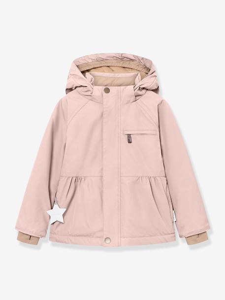 Veste d'hiver avec doublure polaire MATBRIDDINE fille MINI A TURE bleu foncé+rose poudré 4 - vertbaudet enfant 