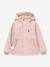 Veste d'hiver avec doublure polaire MATBRIDDINE fille MINI A TURE bleu foncé+rose poudré 4 - vertbaudet enfant 
