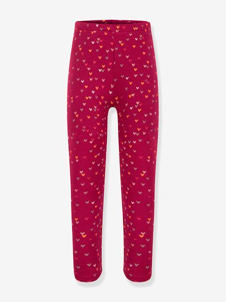 Fille-Legging-Leggings thermiques Happy Girls filles Coeurs