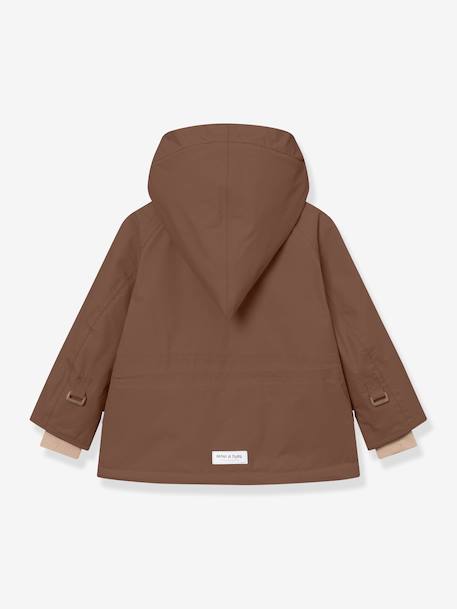 Veste d'hiver avec doublure polaire MATWANG enfants MINI A TURE bleu foncé+bordeaux+marron+rose poudré+vert sauge 14 - vertbaudet enfant 
