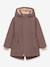 Veste d'hiver avec doublure polaire MATVIKANIA fille MINI A TURE bleu foncé+prune 6 - vertbaudet enfant 