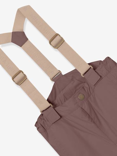 Pantalon de neige MATWITTE enfants MINI A TURE bleu foncé+prune 6 - vertbaudet enfant 