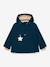 Veste d'hiver avec doublure polaire MATWANG enfants MINI A TURE bleu foncé+rose poudré+vert sauge 1 - vertbaudet enfant 