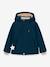 Veste d'hiver avec doublure polaire MATBRIDDINE fille MINI A TURE bleu foncé+rose poudré 1 - vertbaudet enfant 