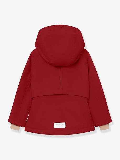 Veste d'hiver avec doublure polaire MATALGEANA fille MINI A TURE beige+bordeaux 6 - vertbaudet enfant 