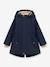Veste d'hiver avec doublure polaire MATVIKANIA fille MINI A TURE bleu foncé+prune 1 - vertbaudet enfant 