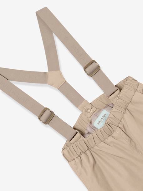 Pantalon de neige MATWILAS enfants MINI A TURE beige+bleu foncé 3 - vertbaudet enfant 