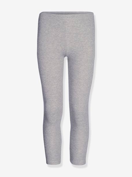 Leggings thermiques filles Happy Girls Basic anthracite+gris chiné+marine+rose bonbon+rose poudré 3 - vertbaudet enfant 