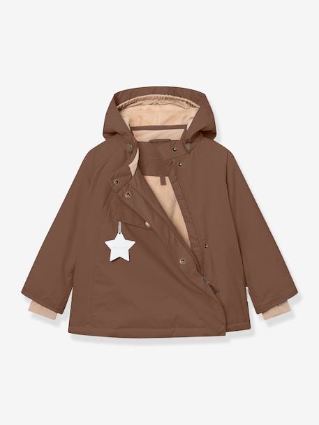 Veste d'hiver avec doublure polaire MATWANG enfants MINI A TURE bleu foncé+bordeaux+marron+rose poudré+vert sauge 13 - vertbaudet enfant 