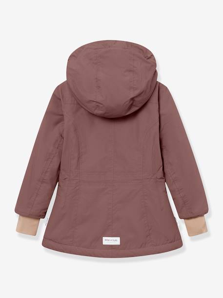 Veste d'hiver MATVELAJA fille MINI A TURE bleu foncé+prune 6 - vertbaudet enfant 