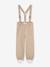 Pantalon de neige MATWILAS enfants MINI A TURE beige+bleu foncé 1 - vertbaudet enfant 