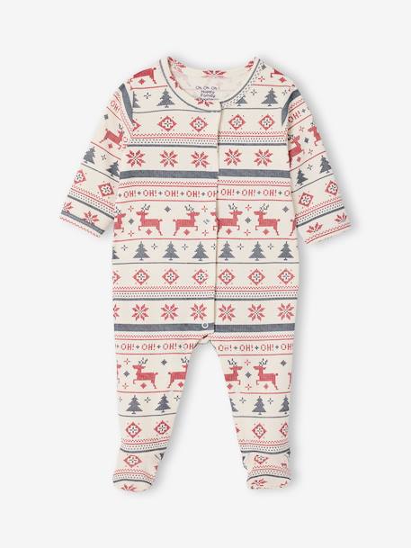 Pyjama bébé mixte Noël capsule famille bleu nuit 2 - vertbaudet enfant 