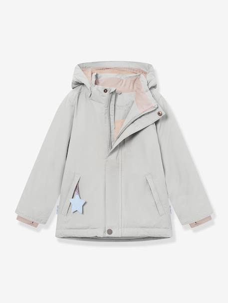 Veste d'hiver avec doublure polaire MATADYANKO Garçons MINI A TURE bleu grisé+marron 2 - vertbaudet enfant 