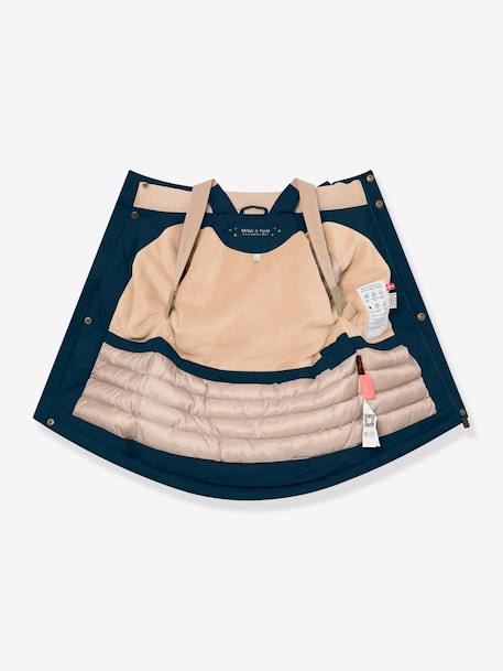Veste d'hiver avec doublure polaire MATKASTORIO Garçons MINI A TURE bleu foncé+kaki 4 - vertbaudet enfant 