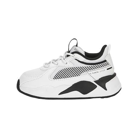 Baskets basses  à lacets Blanc+Blanc noir+Noir+Noir blanc 8 - vertbaudet enfant 