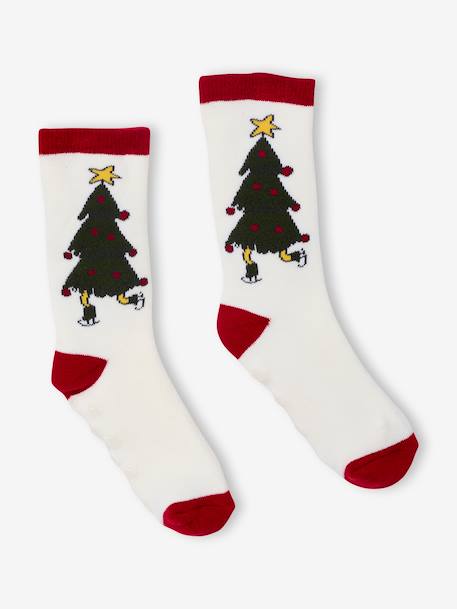 Coffret Pyjama Noël garçon manches longues vert sapin 4 - vertbaudet enfant 
